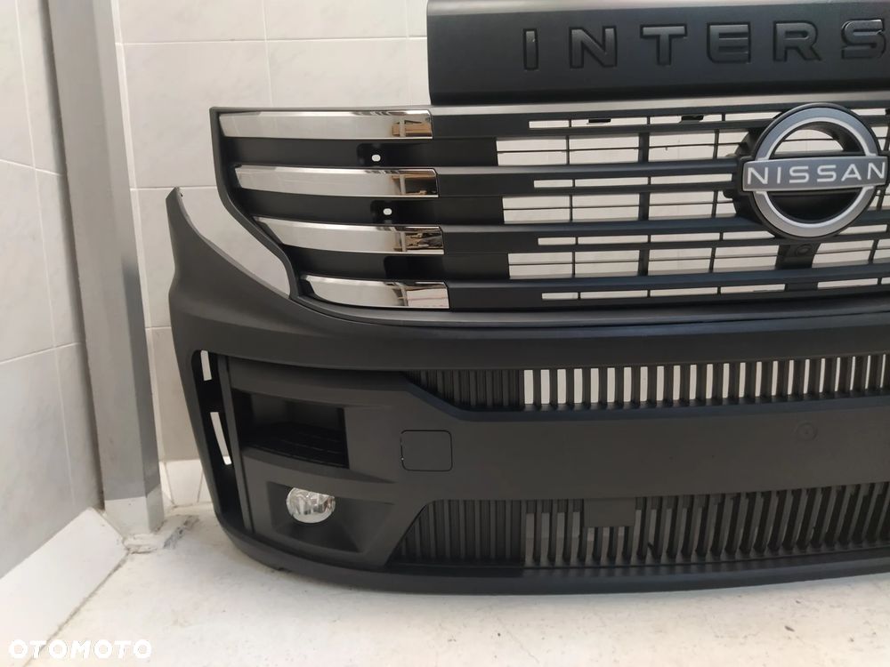 NISSAN INTERSTAR 2025- ZDERZAK PRZÓD PRZEDNI GRILL ATRAPA CHŁODNICY 6xPDC HALOGENY KOMPLET NOWY ORYGINAŁ - 9