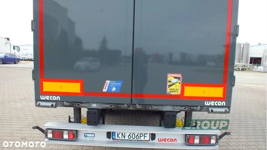 DAF 480 FAR Low Deck 6x2 – zabudowa kurtynowa WECON Przyczepa Kurtynowa WECON PC 780 18.0t - 22
