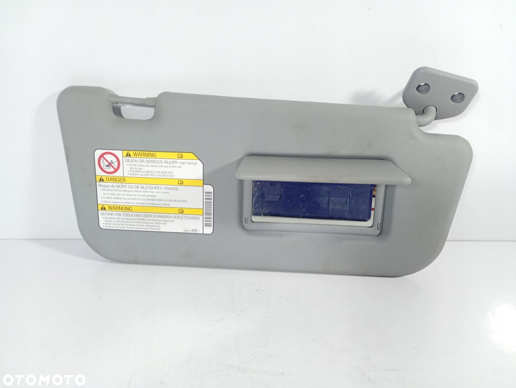 Mitsubishi Colt 6 VI 04-12 OSŁONA PRZECIWSŁONECZNA PRAWA PASAŻERA SŁONECZKO - 4