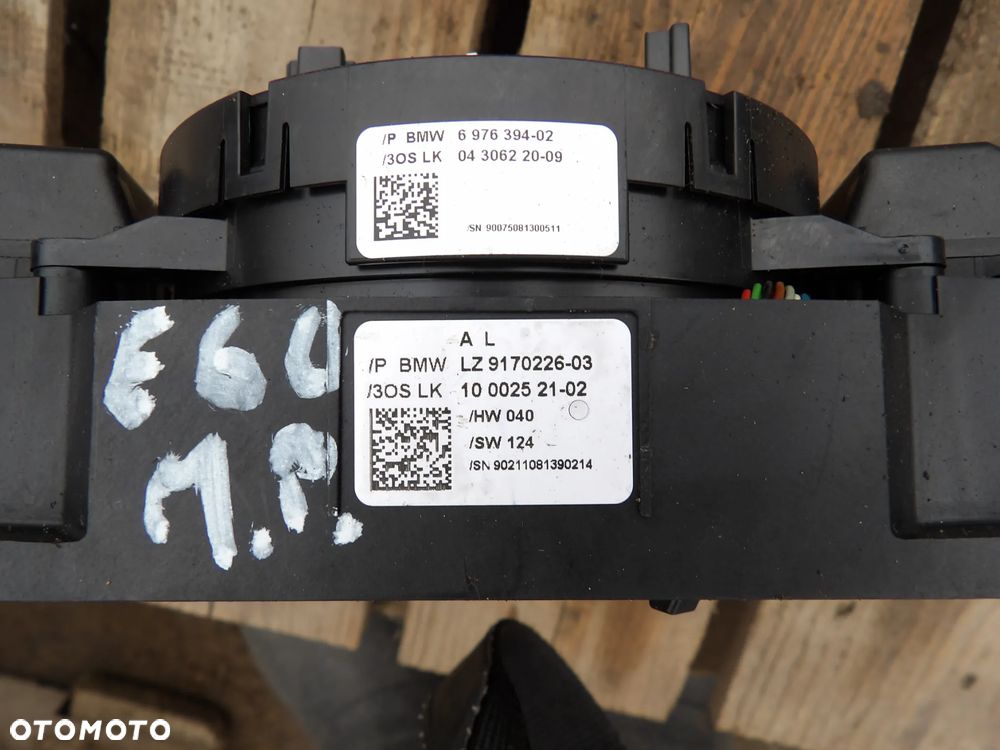 BMW - E60 - LCI - PRZEŁĄCZNIK ZESPOLONY , MANETKI - TAŚMA - 9170226 - 2