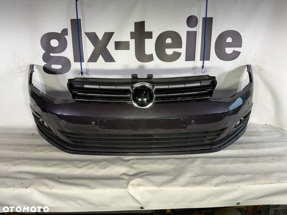 Vw Golf 7 VII 12-17r Zderzak Przód Przedni 6xPDC LI7F Sprysk 5G0807221BN - 1