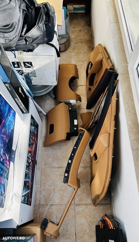 Vand interior M5 E39 Piele Caramel (partial) - 4