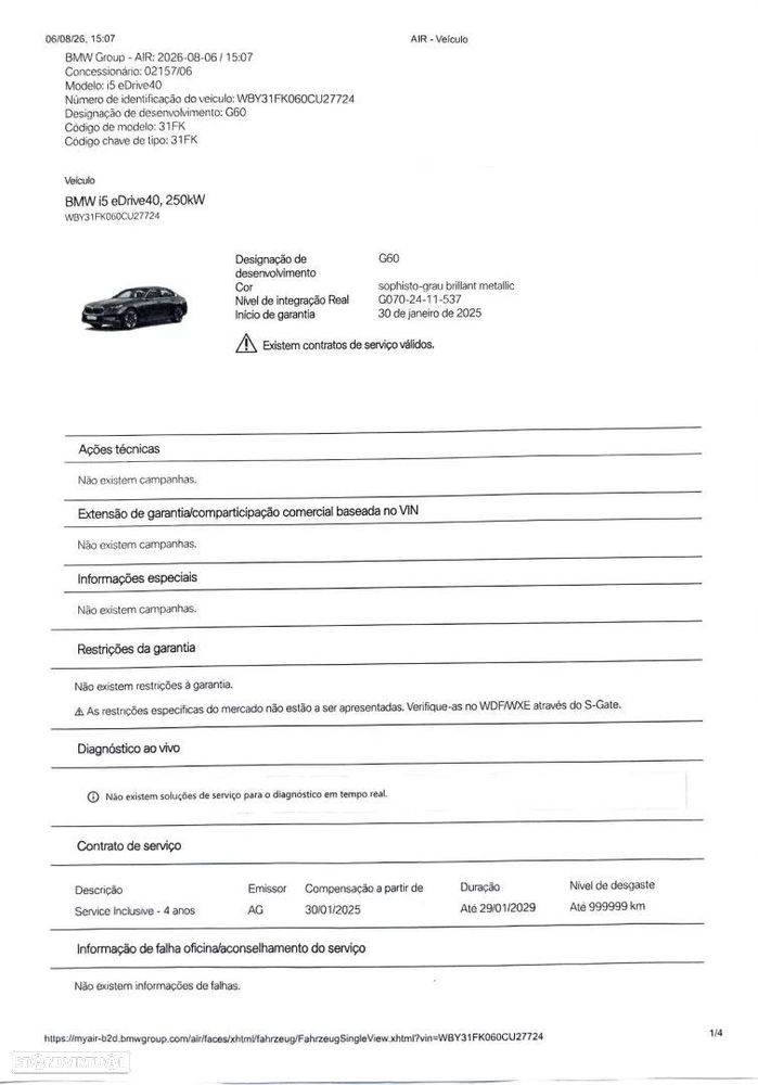 BMW i5 eDrive40 Pack Desportivo M Pro - 61