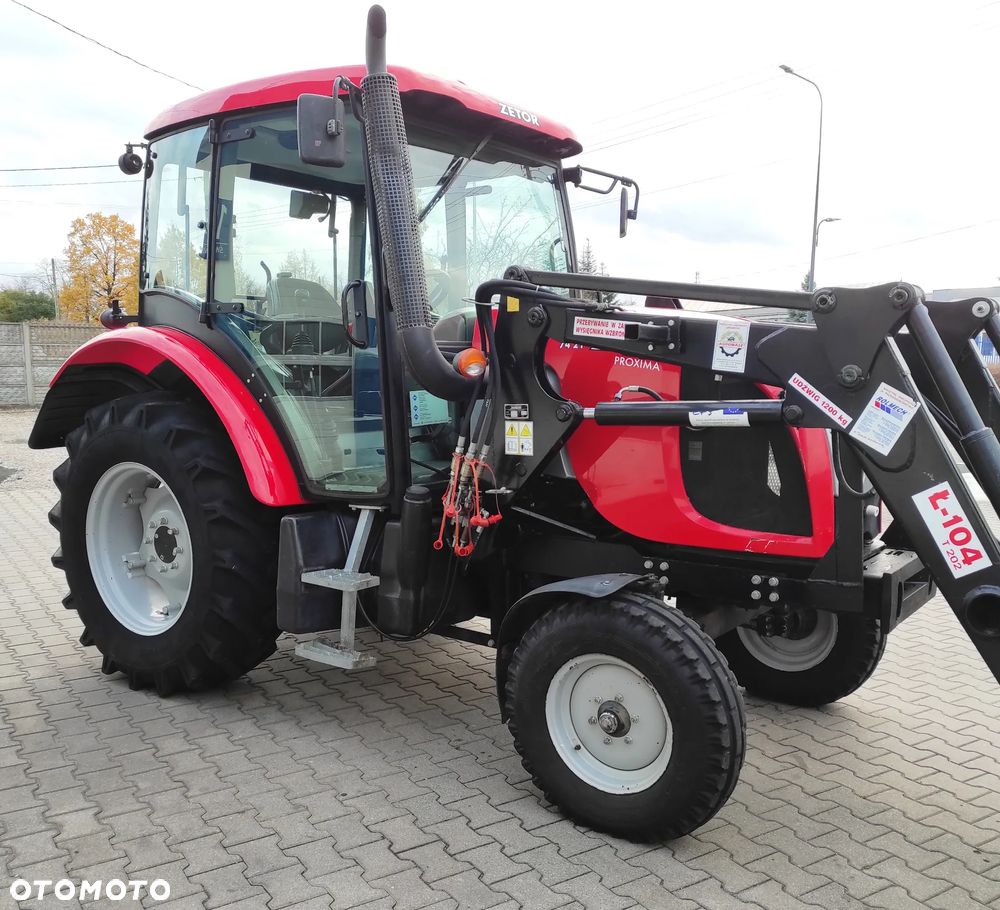 Zetor Proxima 7421 Ładowacz TUR + Łyżka + Krokodyl Krajowy 72 KM - 12