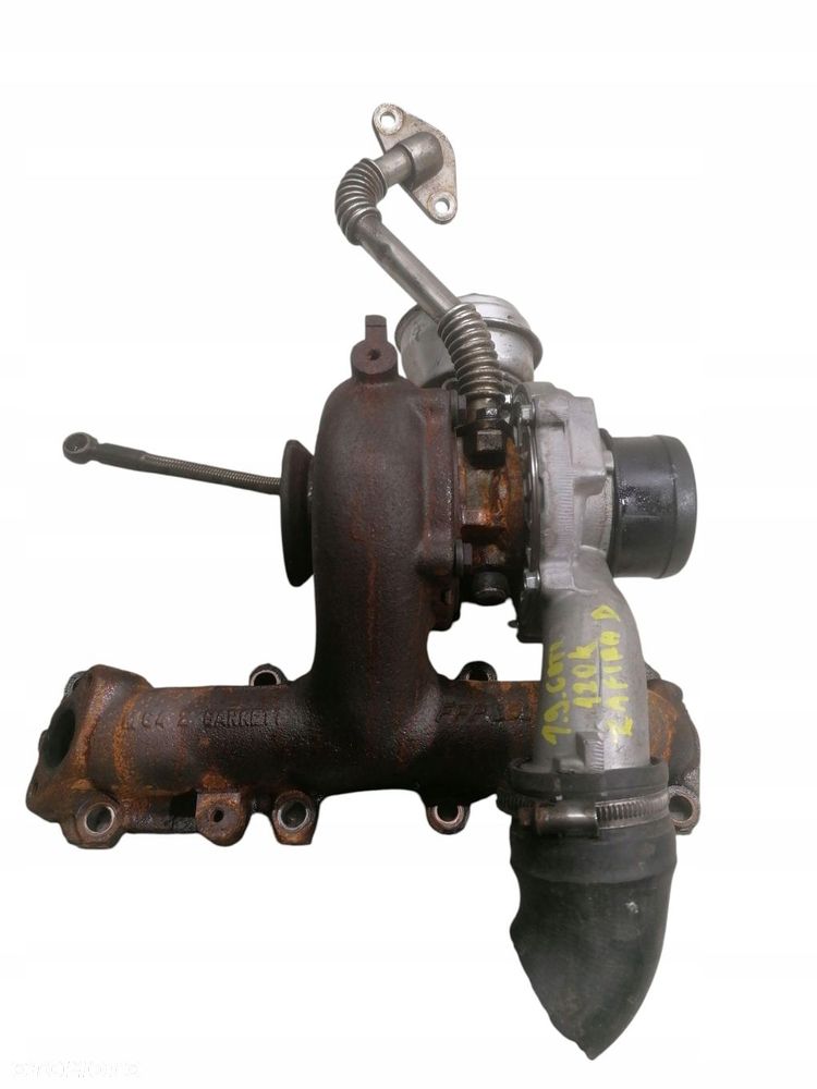 turbina z kolektorem opel zafira b 55211063 773720-1 1.9 cdti - 1