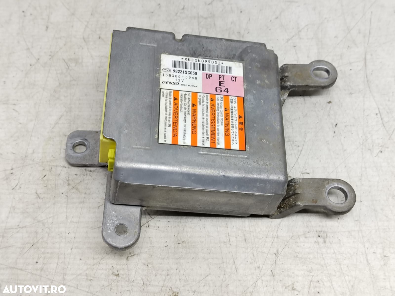 Modul airbag 150300-0940 Subaru Forester 3 [2007 - 2011] 2.0  benzina - 1
