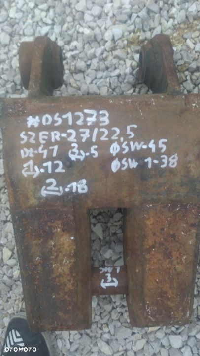 Szybkozłącze Mocowanie łyżki 27 41 12 45 - 9