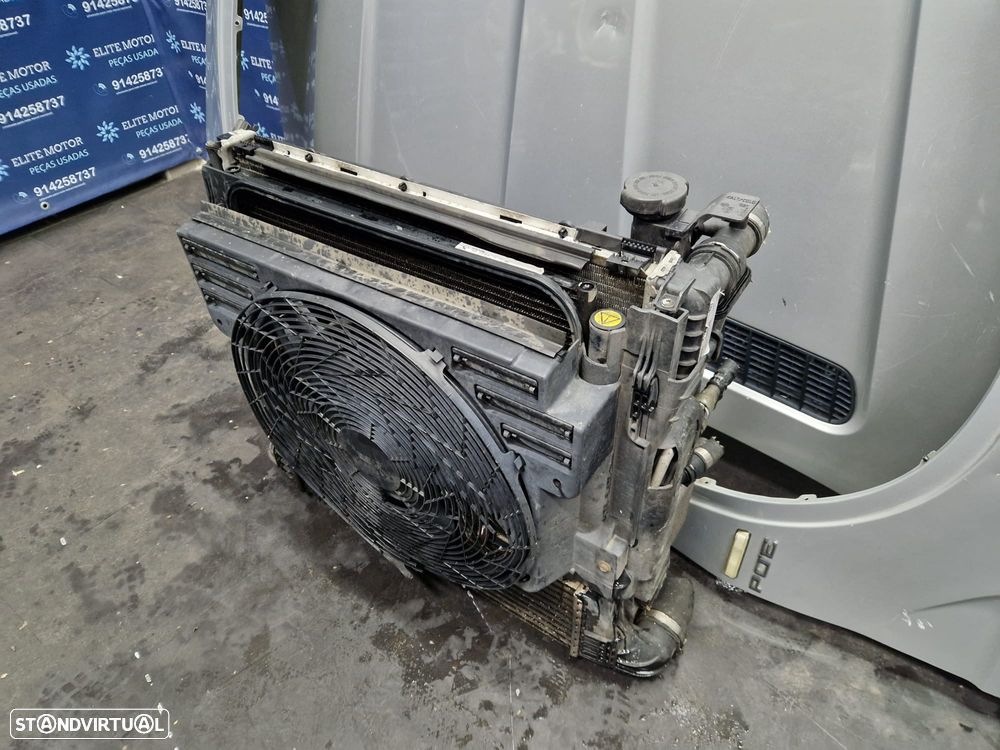 Frente completa usada BMW X5 E53 PRE LCI 3.0D XENON capot parachoques oticas guardalamas - 12