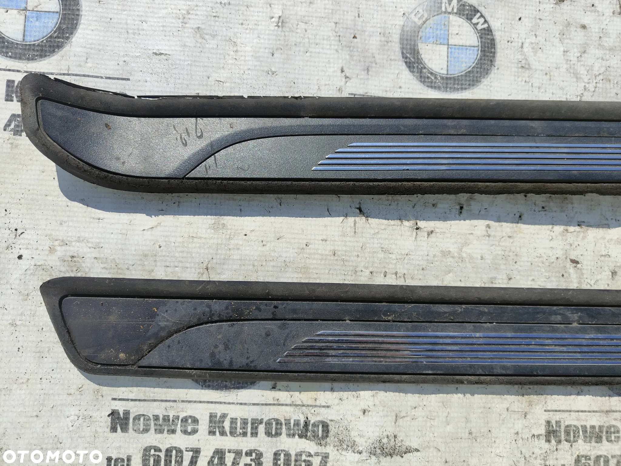 BMW E82 Nakładka listwa progowa wewnętrzna M-Pakiet Lewa Prawa - 2