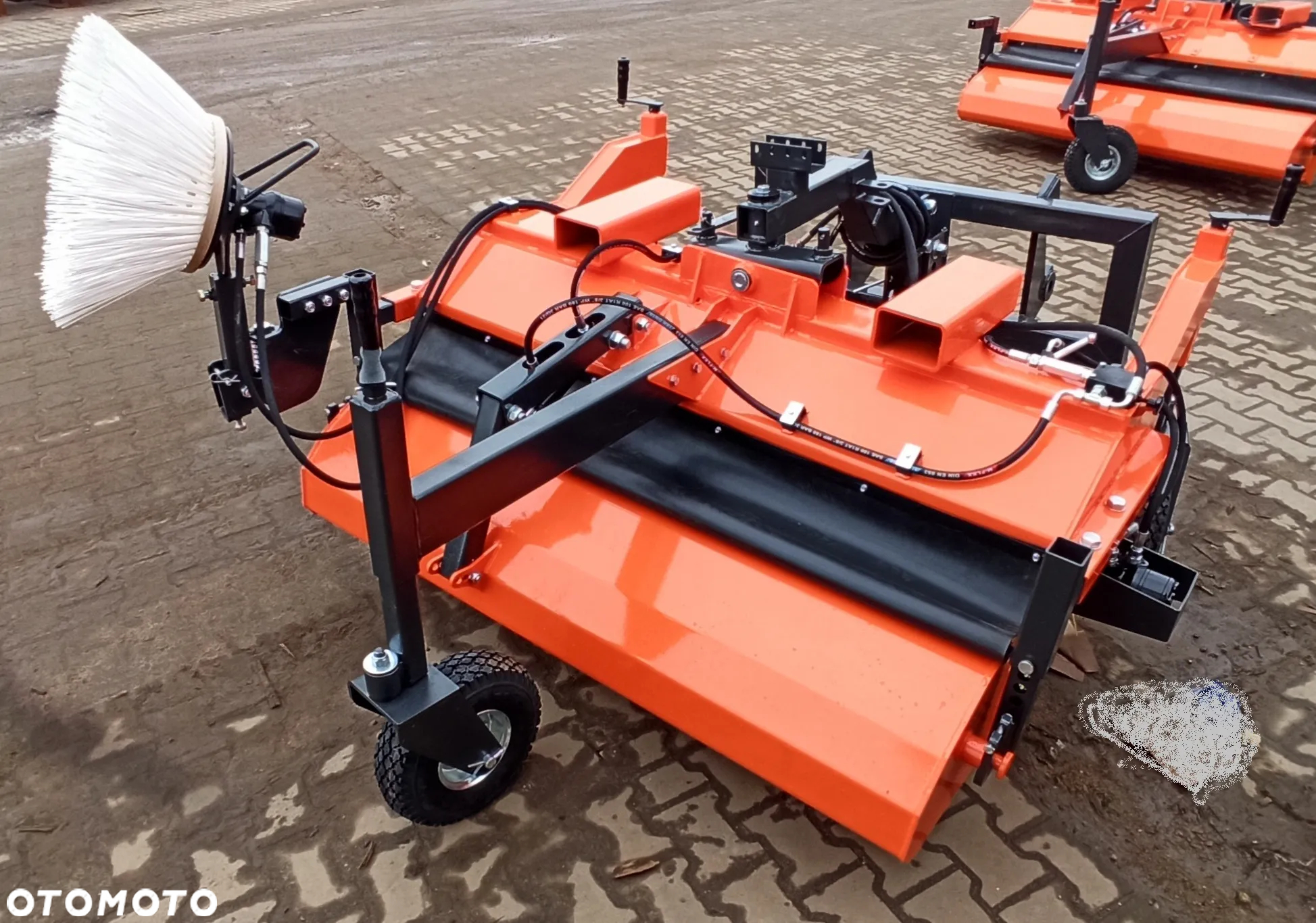 Zamiatarka 2,0 m Top MT do ciagnika, wózka widłowego, ładowarki Metal Technik - 3