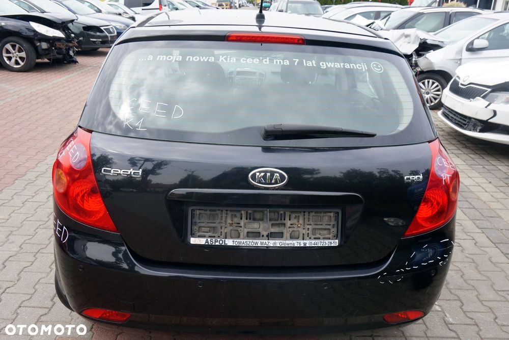 KLAPA BAGAŻNIKA TYLNA CEED I 5D HB 1K  CZARNY KIA 2006-2009 - 1