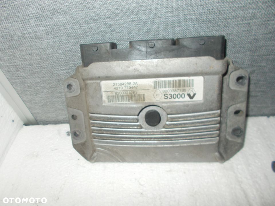 ZESTAW STARTOWY KOMPUTER KLUCZYK IMMOBILIZER MODUŁ PEUGEOT 307 1.6 HDI  NUMER: 9655698280 - 2