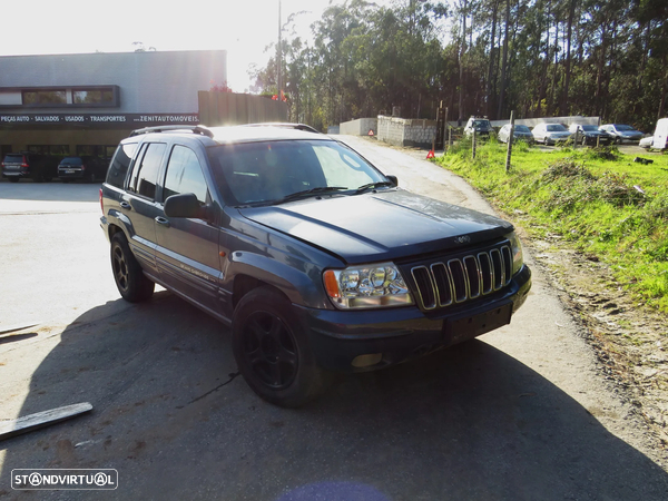 JEEP GRAND CHEROKEE 4.7 160cv 2002 - Peças Usadas