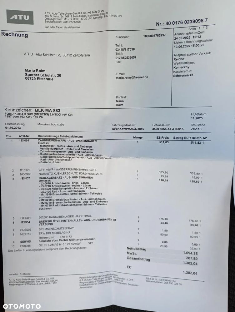 Ford Kuga 2.0 TDCi 4x4 Titanium - 23