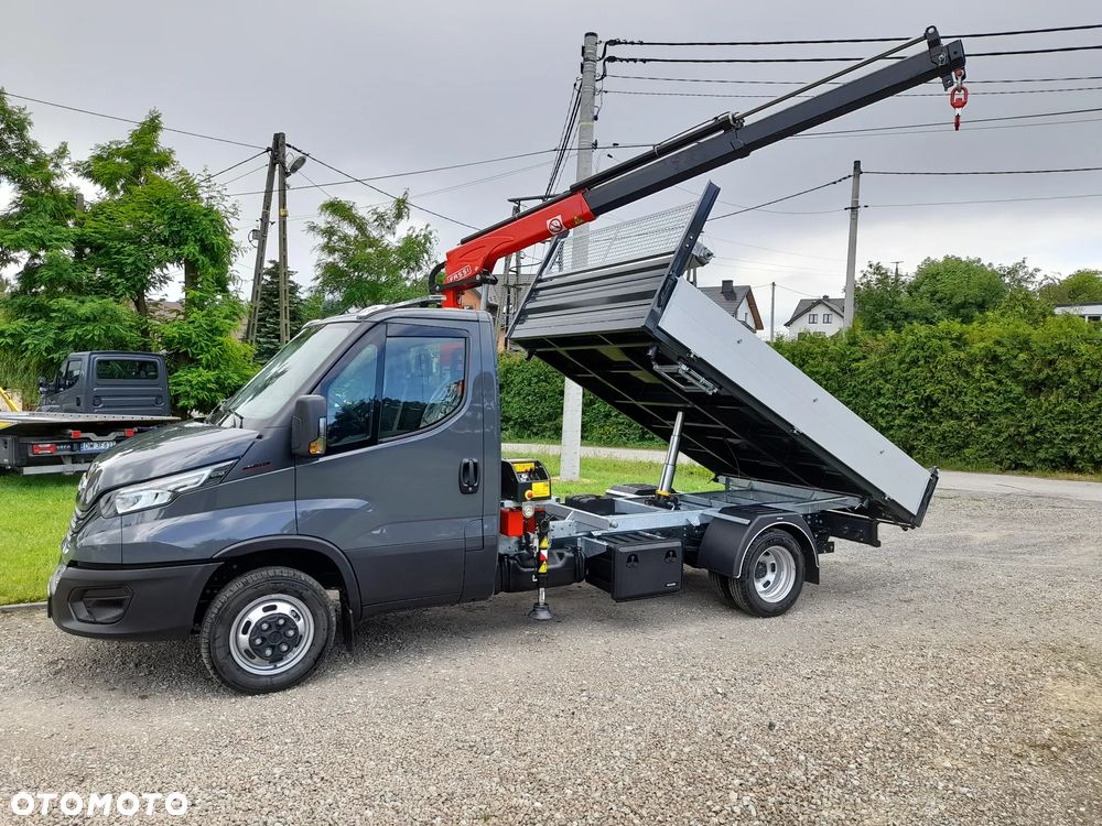 Iveco 50c16 50c18 dmc 3,5t silnik 3.0 HDS dzwig żuraw FASSI f40 WYWROTKA kiper skrzynia - NOWY- Polski salon - 34