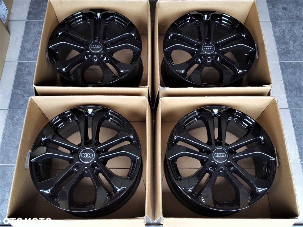 Alufelgi 17 5x112 Audi A3 A4 A5 A6 A7 A8 Q3 Q5 Seat Leon Exeo Czarne ! 893# - 7