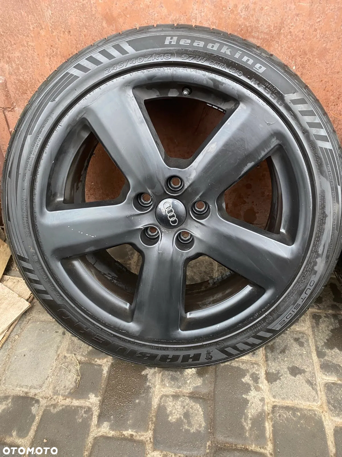 Felgi alufelgi koła 18 5x112 Audi łopaty opony lato 2023 rok 245/40/18 - 20