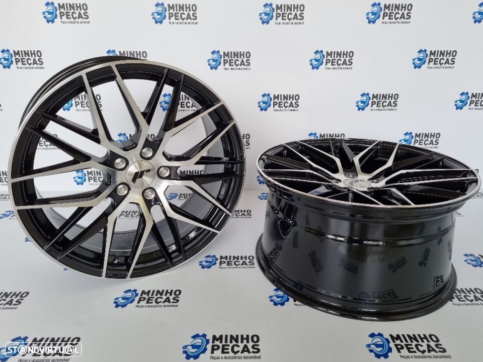 Jantes Japan Racing JR28 em 19 Black Polish - 4