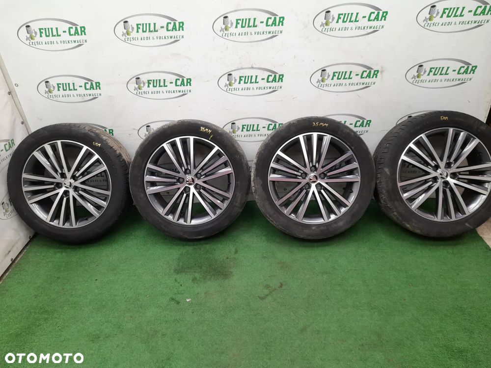 KODIAQ KAROQ TIGUAN ALUFELGI 235/50R19 565601025B 565601025R ET43 - 1
