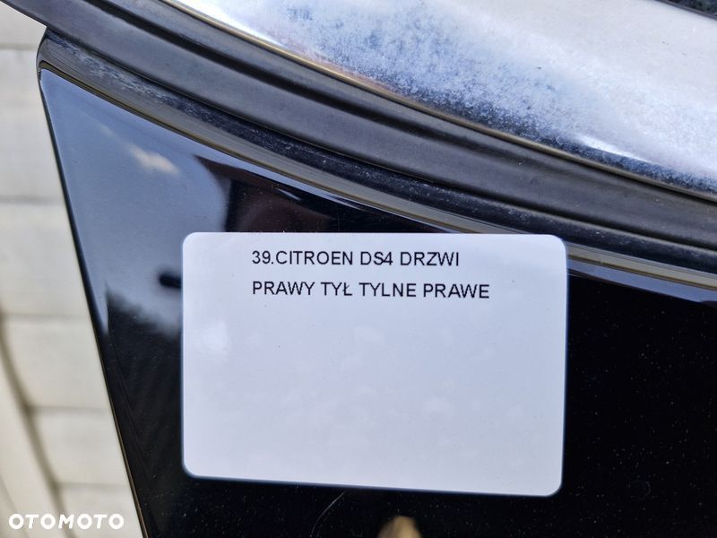 CITROEN DS4 DRZWI PRAWY TYŁ TYLNE PRAWE KTV - 3