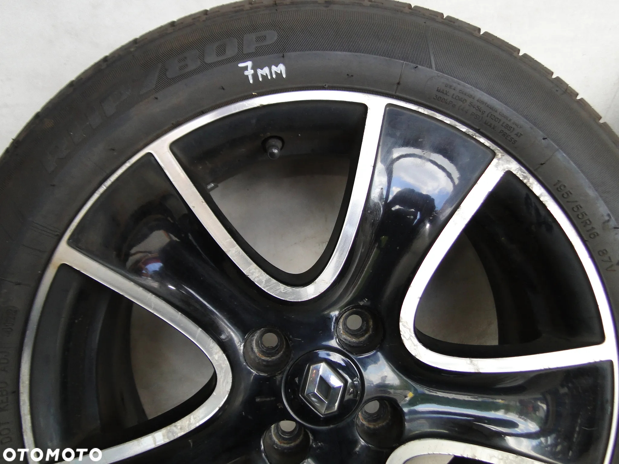 RENAULT CLIO 4 IV FELGA FELGI OPONY 6.5x16 ET-44 195/55R16 - 6