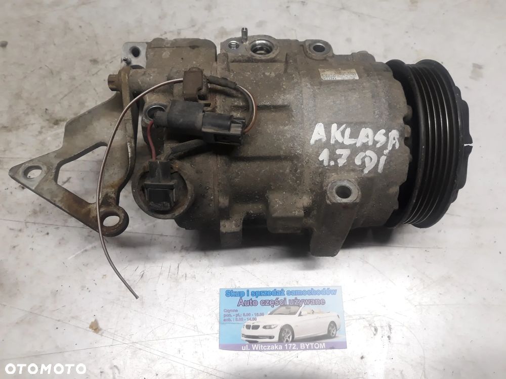 SPRĘŻARKA KLIMATYZACJI MERCEDES A KLASA W168  1,7 CDI  447220-8366 DENSO - 1