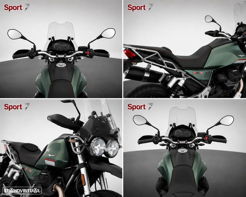 Moto Guzzi V85 Verde Altaj E5 (Rebaixada) - 14