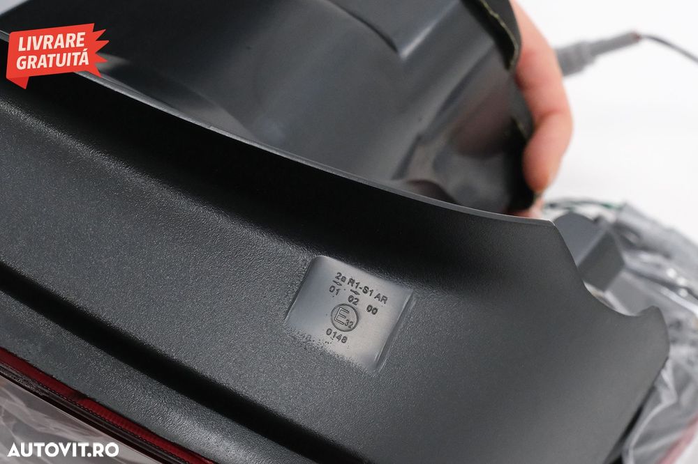 Stopuri Full LED VW POLO 6R 6C 61 (2011-2017) Semnal Dinamic Led Vento Look- livrare gratuita - 19