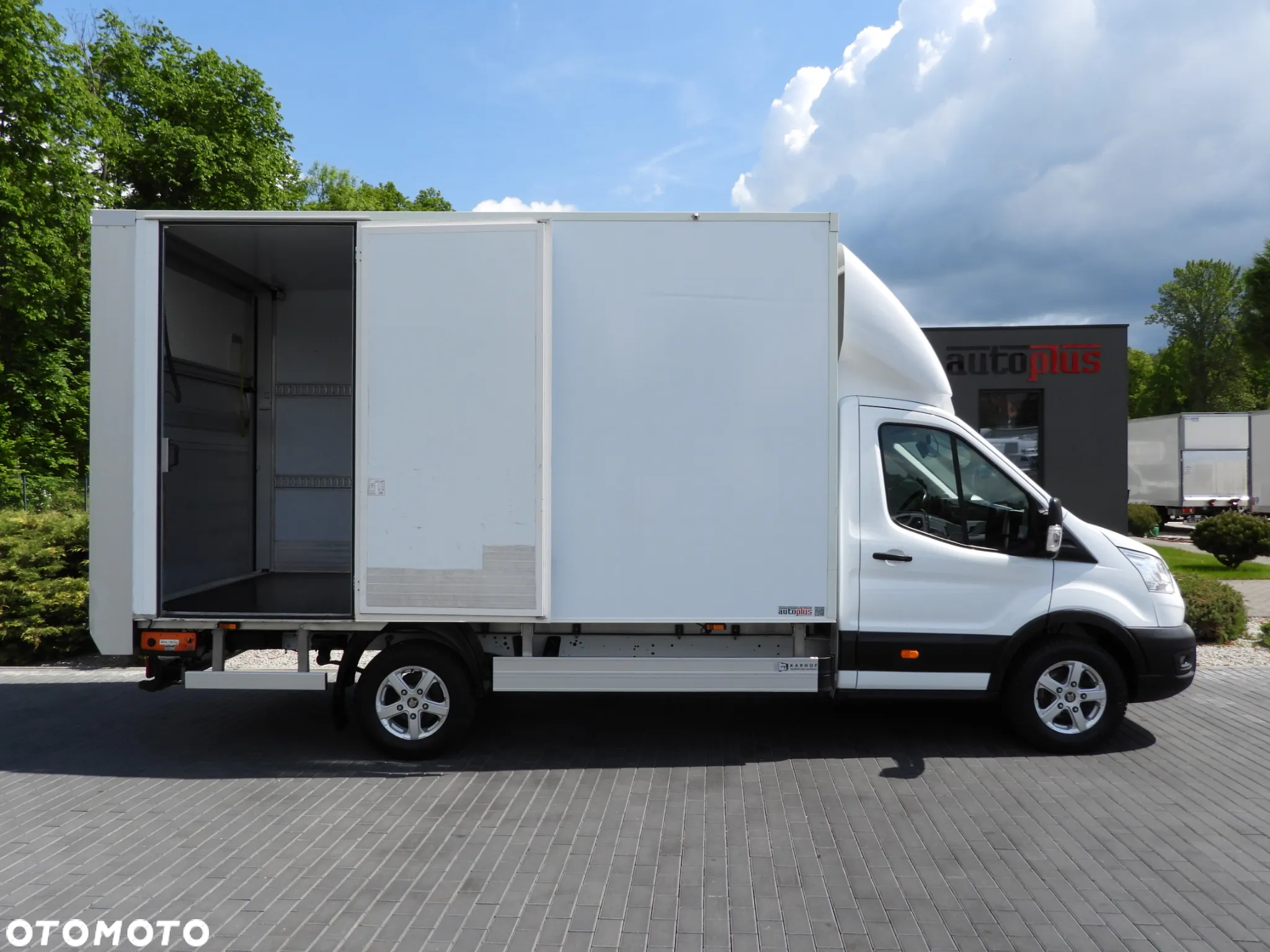 Ford TRANSIT  KONTENER WINDA 8 PALET TEMPOMAT LEDY KLIMATYZACJA 130KM [ G31822 ] - 9
