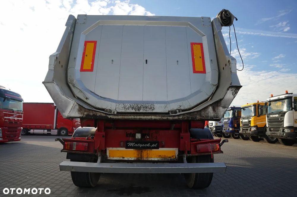 Feber Inter Cars WYWROTKA 29 M3 / ALUMINIOWA  / RYNNA / OŚ PODNOSZONA / SAF - 12