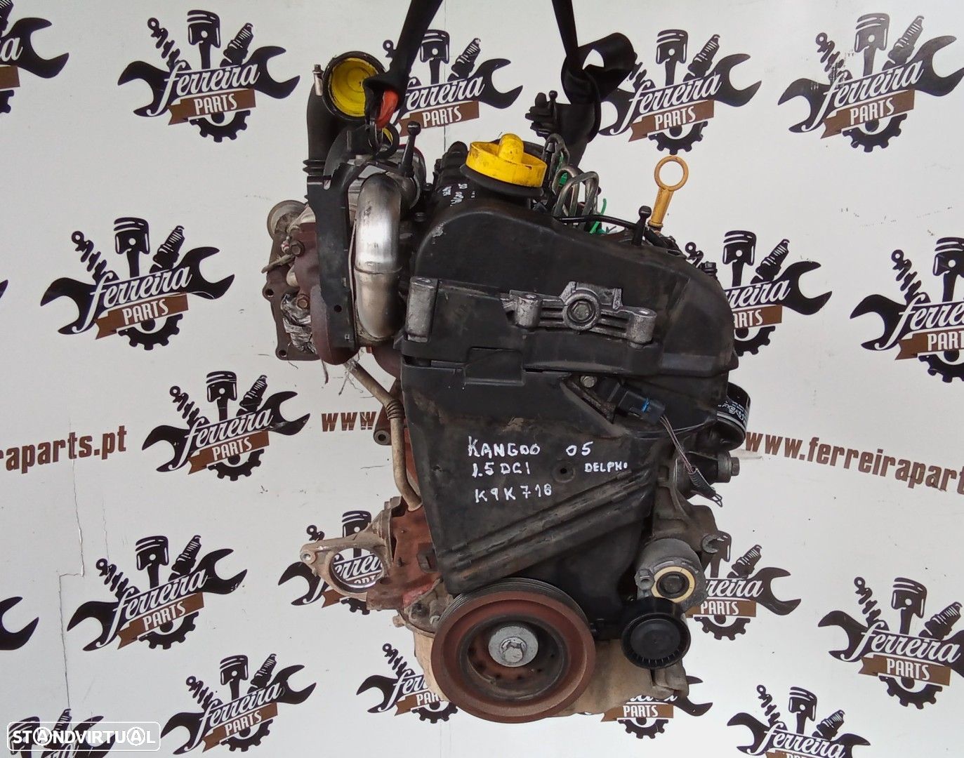 Motor Renault Kangoo 1.5 dci REF: K9K718 - 1