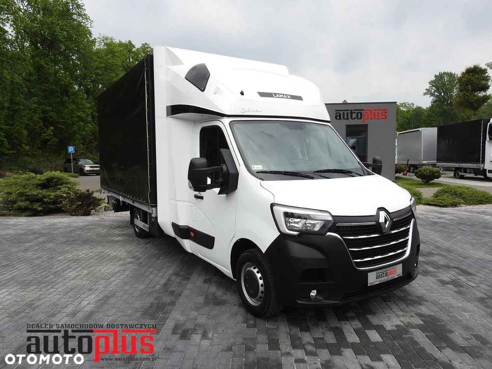 Renault Master Plandeka 10 Palet Webasto Tempomat Ledy Klimatyzacja 165Km