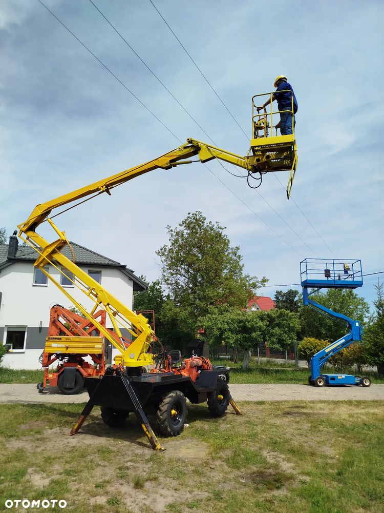 JCB Pegasus AT 46 ALL Terrain 4x4 zwyżka 4wd terenowa 12m podnośnik koszowy platforma robocza Video Cherry picker boom lift Access platform - 4