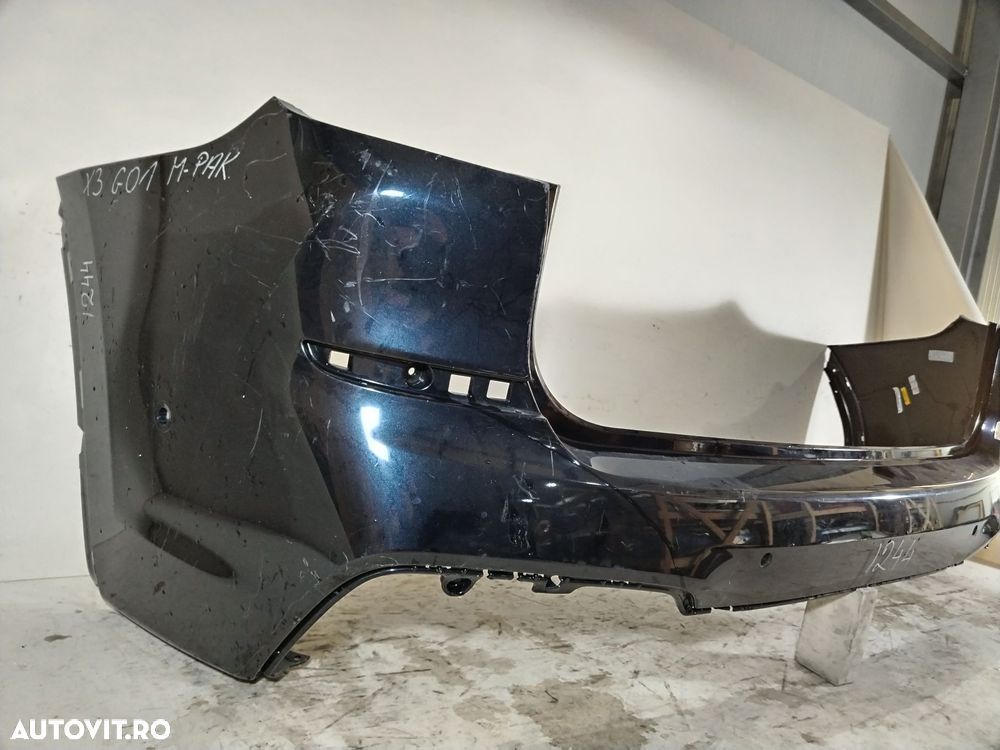 Bara spate BMW X3 G01, M-Sport, 2018, 2019, 2020, 2021, 2022, cod origine OE 5112133605 - 7