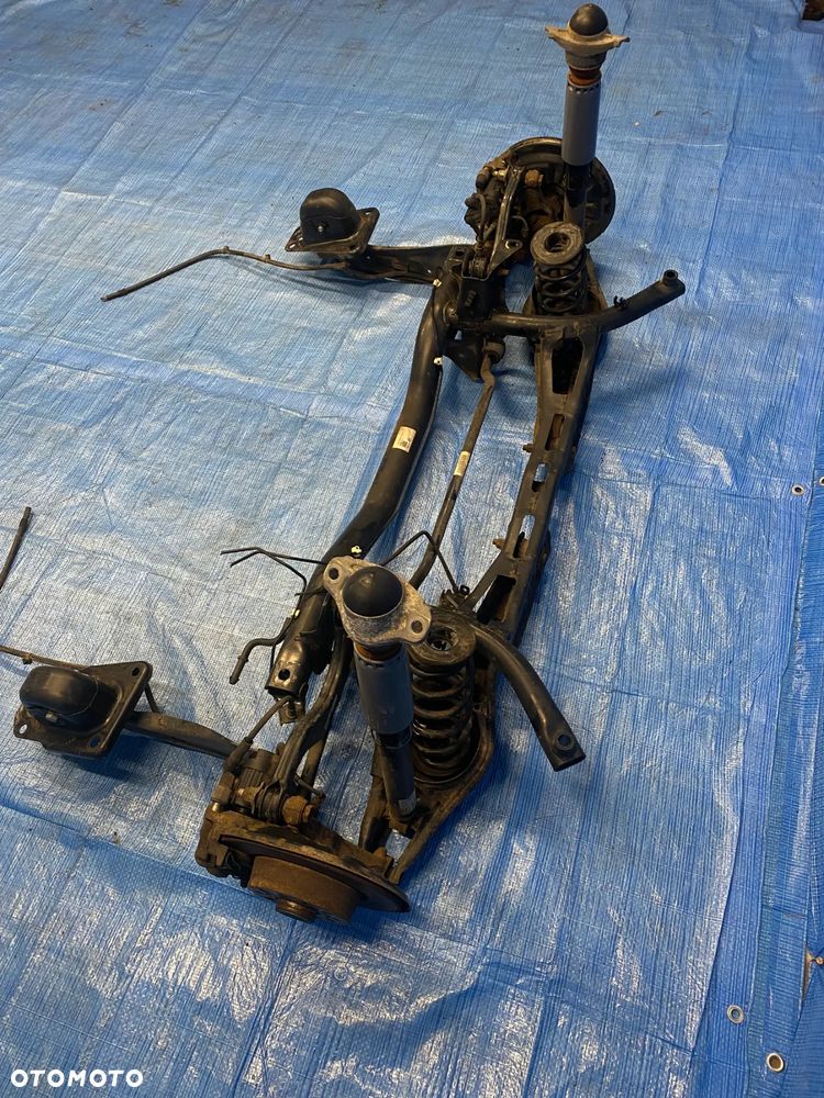 AUDI A3 8V LEON III GOLF VII 5Q0505315G ZAWIESZENIE WAHACZE AMORTYZATORY TYŁ TYLNE KOMPLETNE BELKA WÓZEK SANKI ZWROTNICE TARCZE ZACISKI KOMPLET - 8