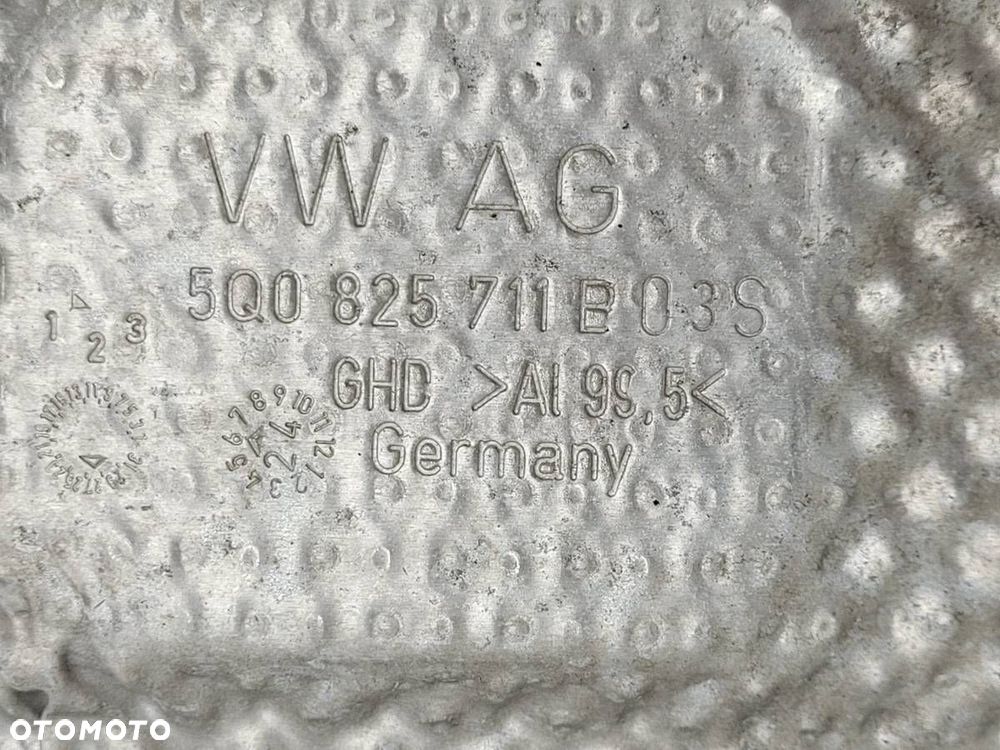 OSŁONA TERMICZNA WYDECHU SEAT LEON IV 5Q0825711B - 5