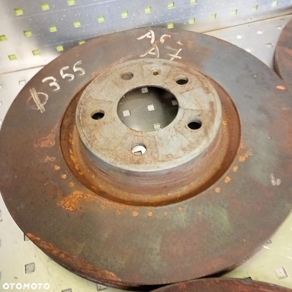 Tarcze hamulcowe przednie A6 C7 3.0TDI biturbo 355 356 - 4
