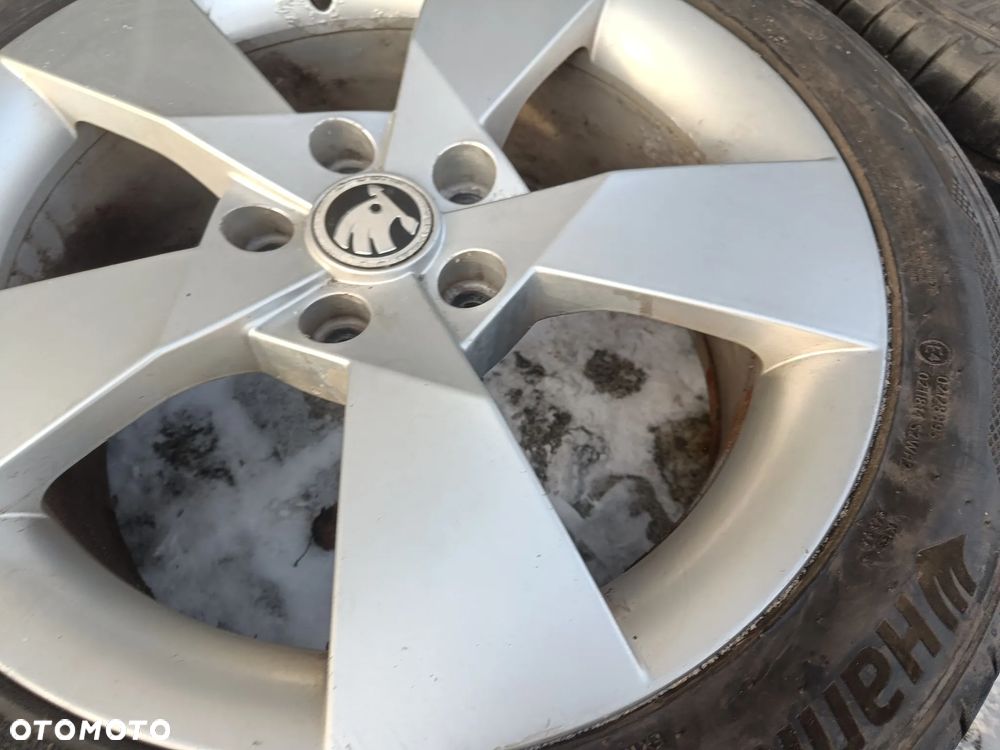 Felgi Aluminiowe 16 Skoda Octavia 3 5x112 ET49 5E0601025D Koła VW Seat Audi 7Jx17H2 - 6