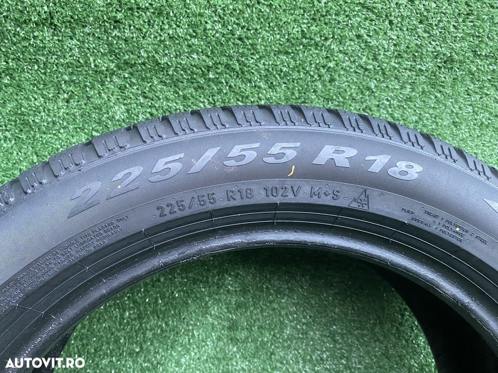 Set 4 anvelope Iarna 225 55 R18 102V Pirelli Cinturato Winter2 Dot3021 - 3