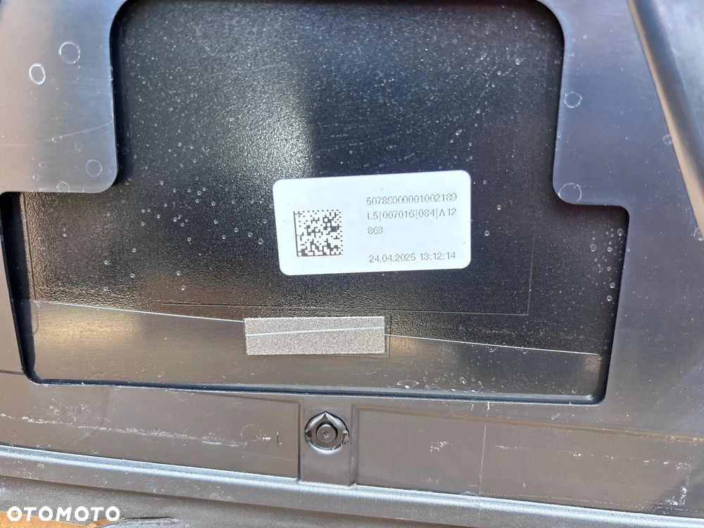 Mercedes A Klasa W177 Lotka Nakładka Spoiler Klapy Bagażnika Tylna Czarna A1777900300 Hatchback - 15