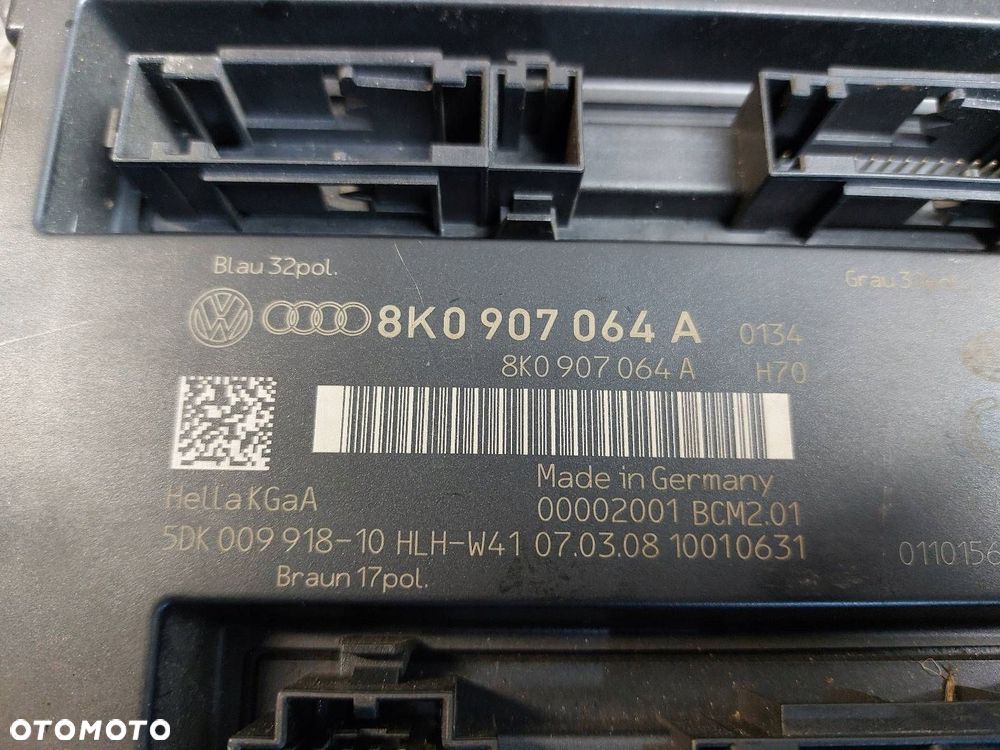 ZESTAW STARTOWY AUDI A4 B8 1.8 TFSI 8K1907115B 8K0909181D 8K0920900 - 4