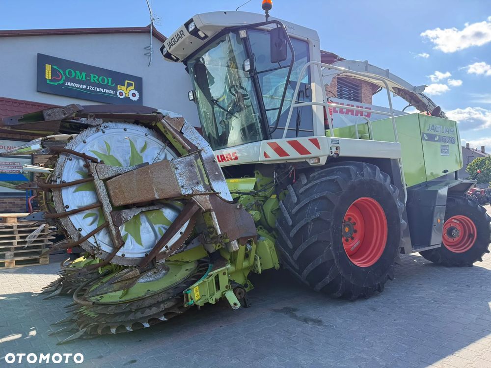 Claas JAGUAR 870 V 8 SILNIK MERCEDES + ORBIS 600 ŁADNY - 1