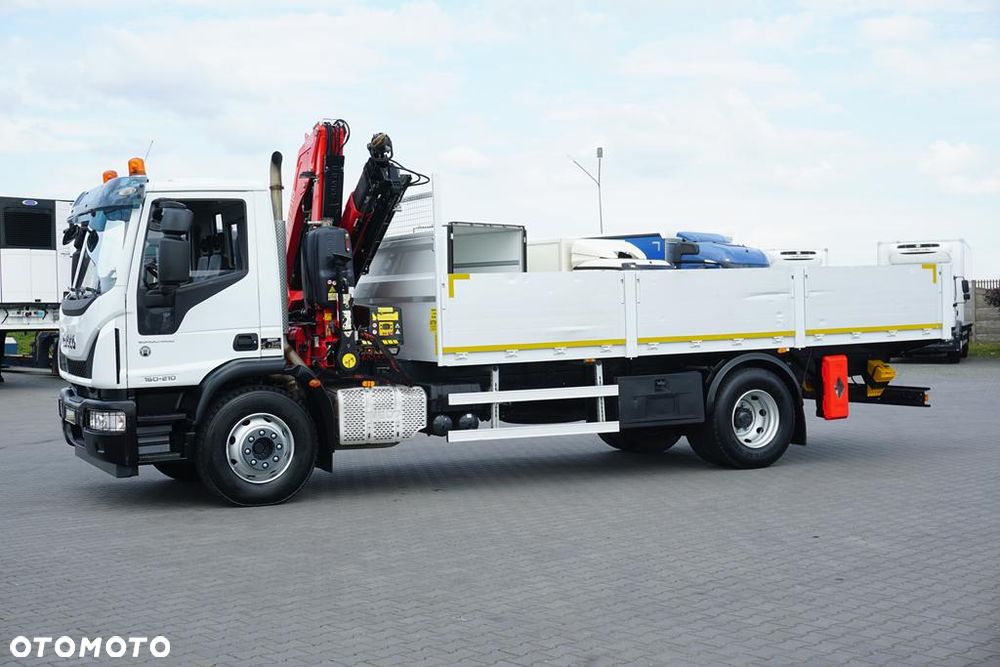 Iveco EUROCARGO / 160-21 / SKRZYNIOWY + HDS / FASSI F110 / ROTATOR / PILOT - 5