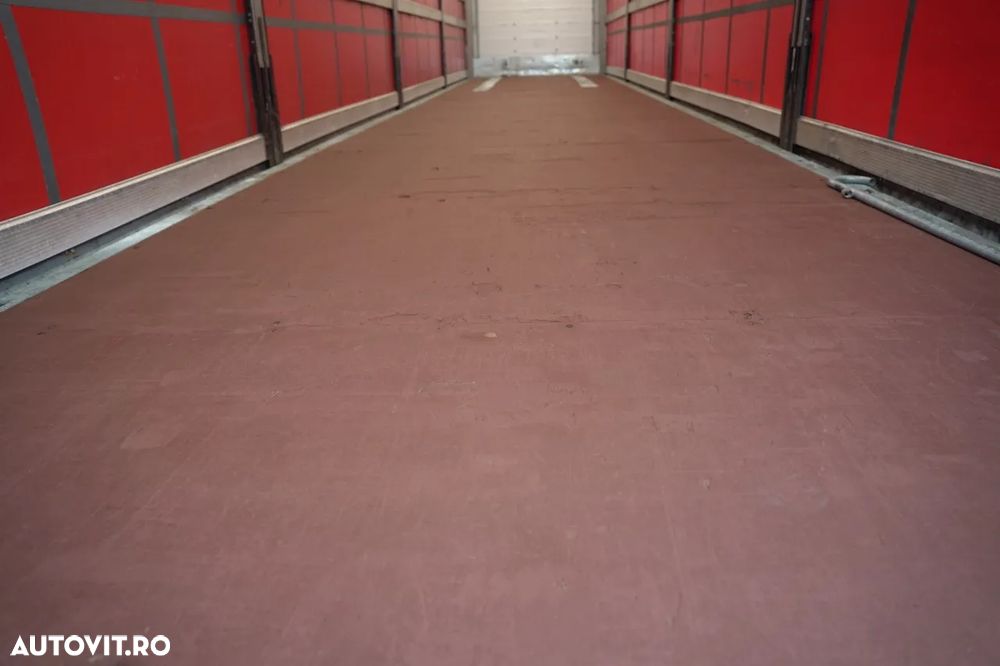 Schmitz Cargobull CORTINĂ / AXĂ RIDICATĂ / ACOPERIȘ RIDICAT / CONTENIER PENTRU PALEȚI - 20