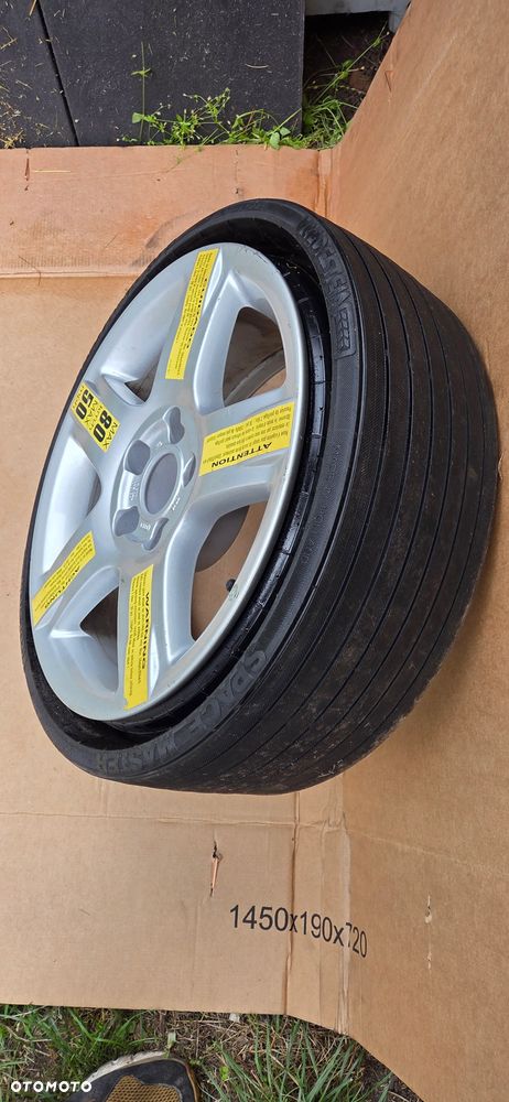 Koło dojazdowe zapasowe Audi A6 C5 Allroad 5x112 16 - 2