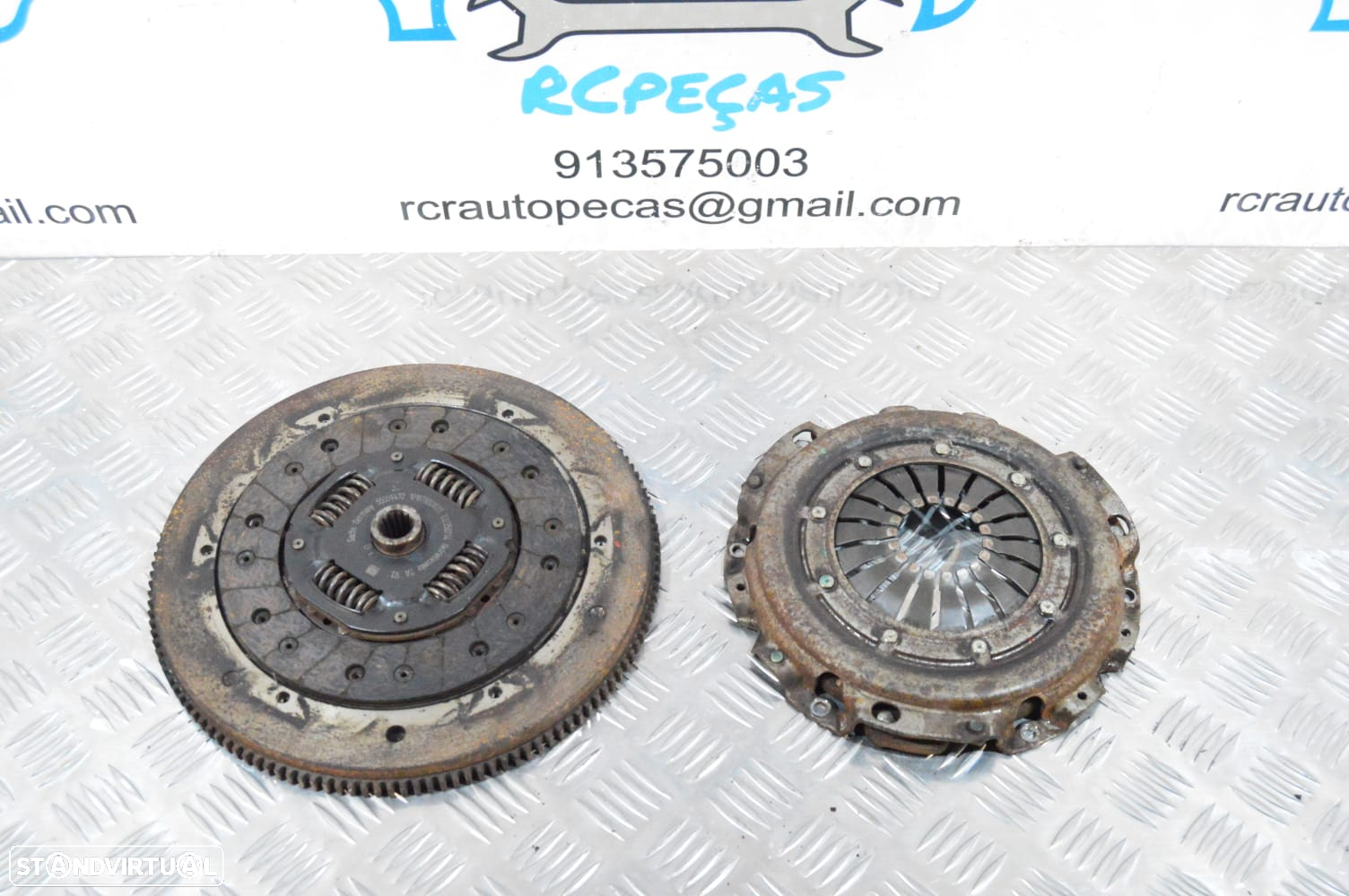 KIT VOLANTE MOTOR EMBRAIAGEM SACHS OPEL GM55559472 GM 55559472 121878001921 332350714 OPEL CORSA D S07 1.2i 16V 80CV Z12XEP - 5
