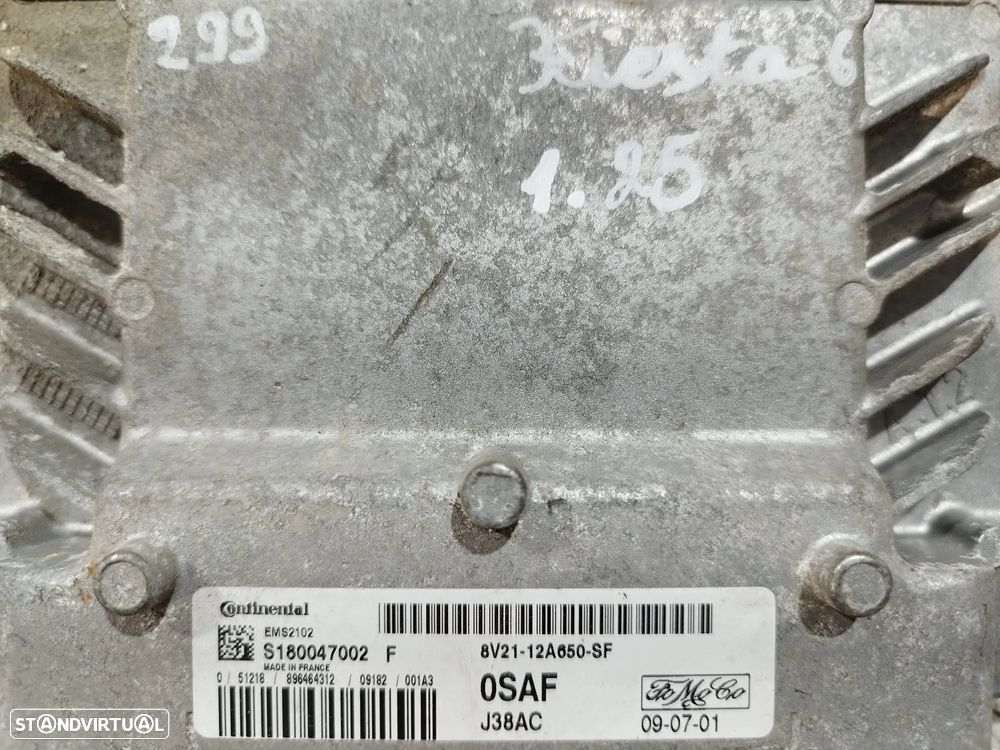 Centralina ECU motor Continental Ford Fiesta VI 1.25 - 6