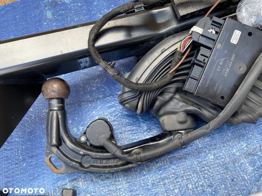 AUDI Q7 4M HAK HOLOWNICZY ELEKTRYCZNY MODUŁ PRZYCISK INSTALACJA ORYGINAŁ - 8