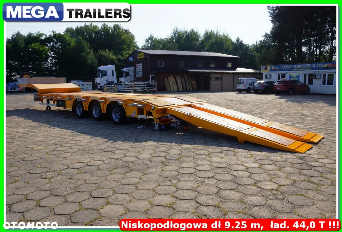 Mega Niska podłoga, DMC 54 T, oś skrętna, najazdy HYDRULICZNE 4,0 M !!! - 10