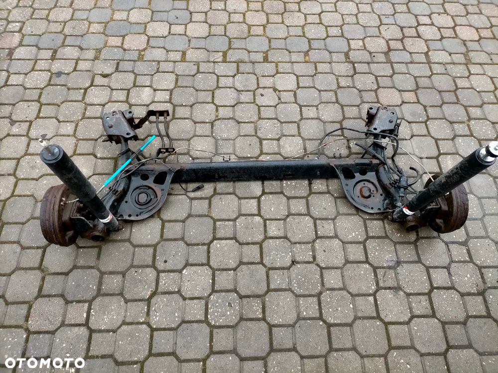 RENAULT MODUS Clio 3  TYLNA BELKA OŚ TYŁ BĘBNY ABS - 2